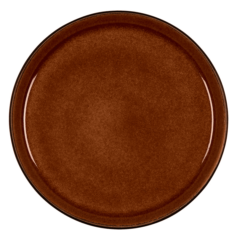 Gastro Plate, D21cm, Amber