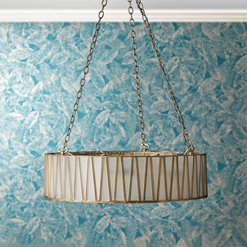 Image showing the Shard Chandelier, H15 x D60cm, Brass product.