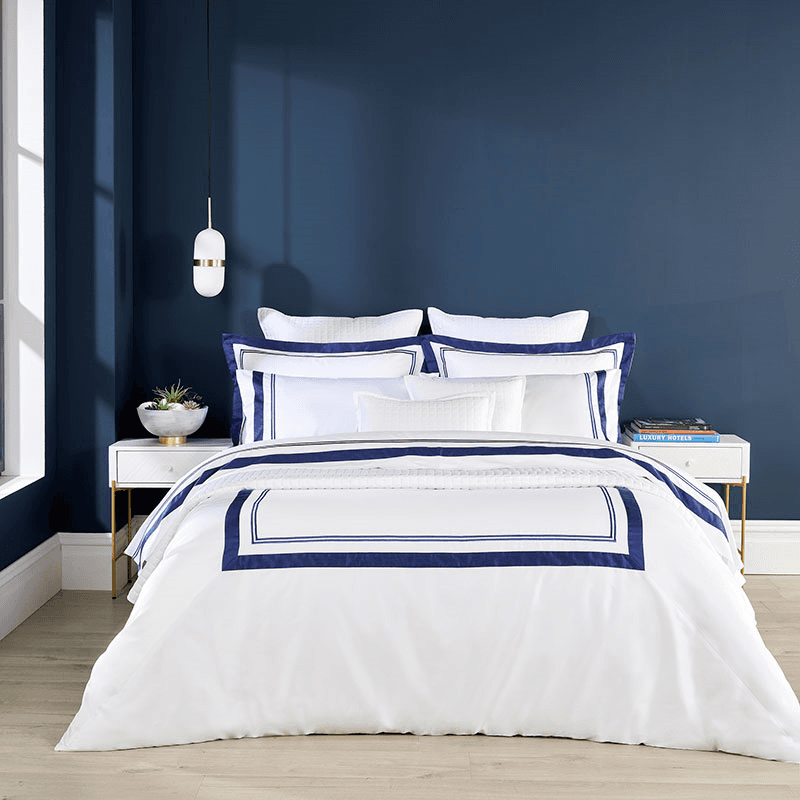 Coniston Duvet Set, Double, Navy