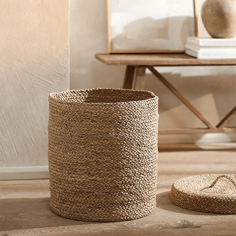 Seagrass Storage Basket, H40 x D36cm, Natural