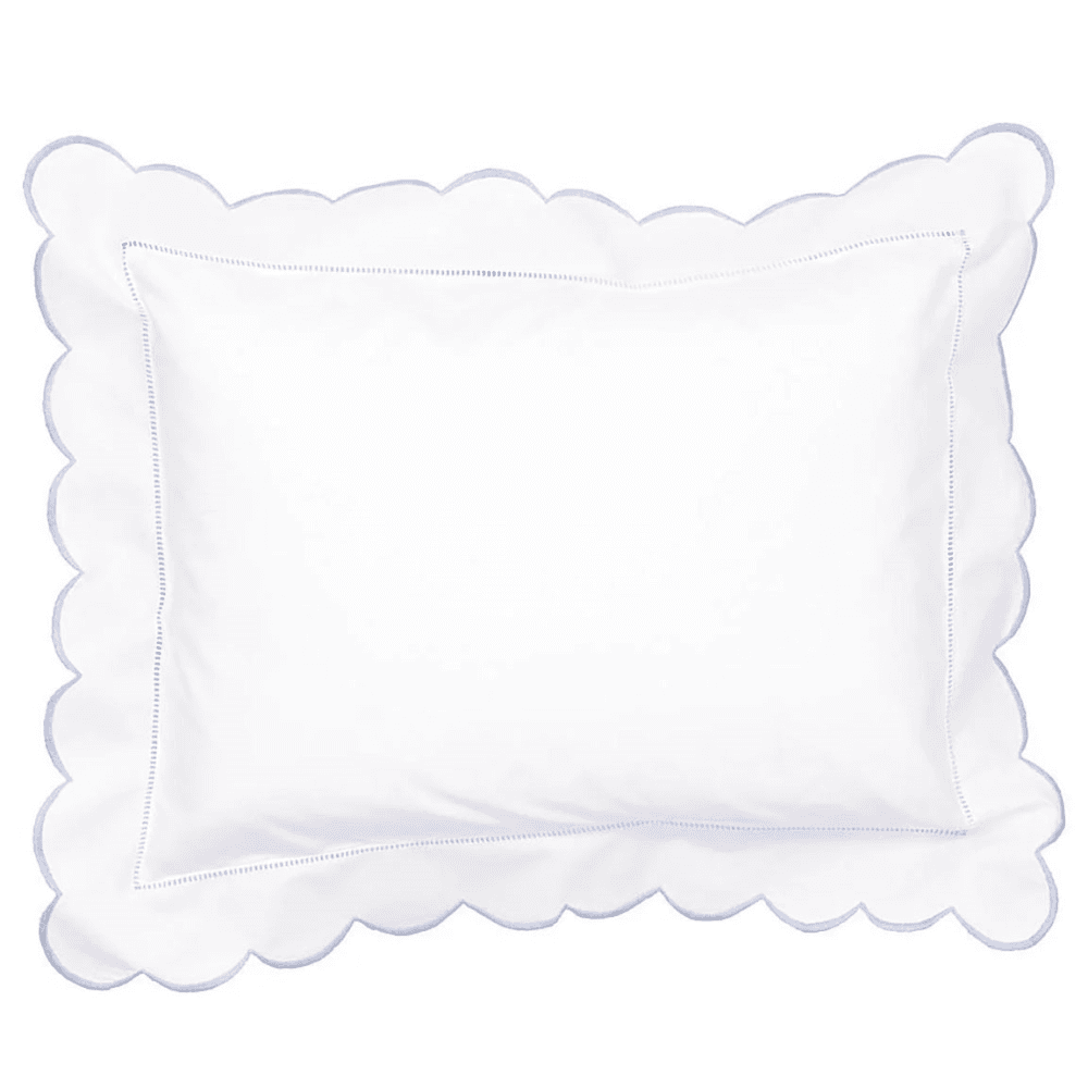 Pomily Baby Boudoir Pillow, Blue