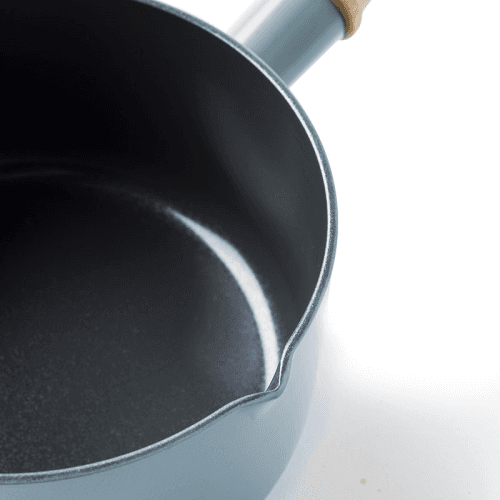 Image showing the Mayflower Pots and Pans 5 Piece Set, Blue product.