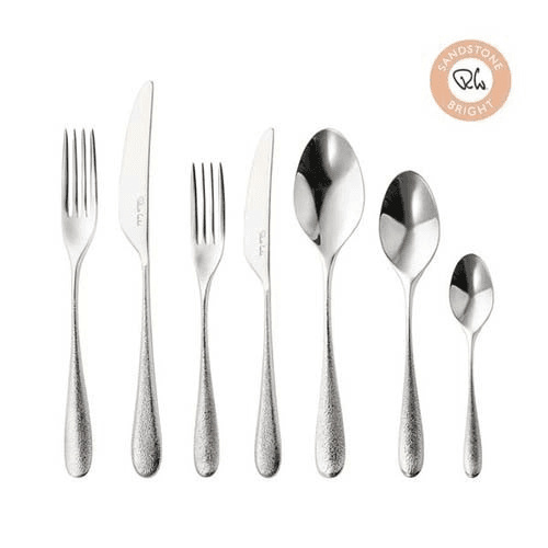 Sandstone 7 piece Bright Cutlery Place Setting