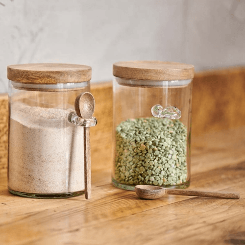 Image showing the Kossi Storage Jar, H22cm, Clear product.