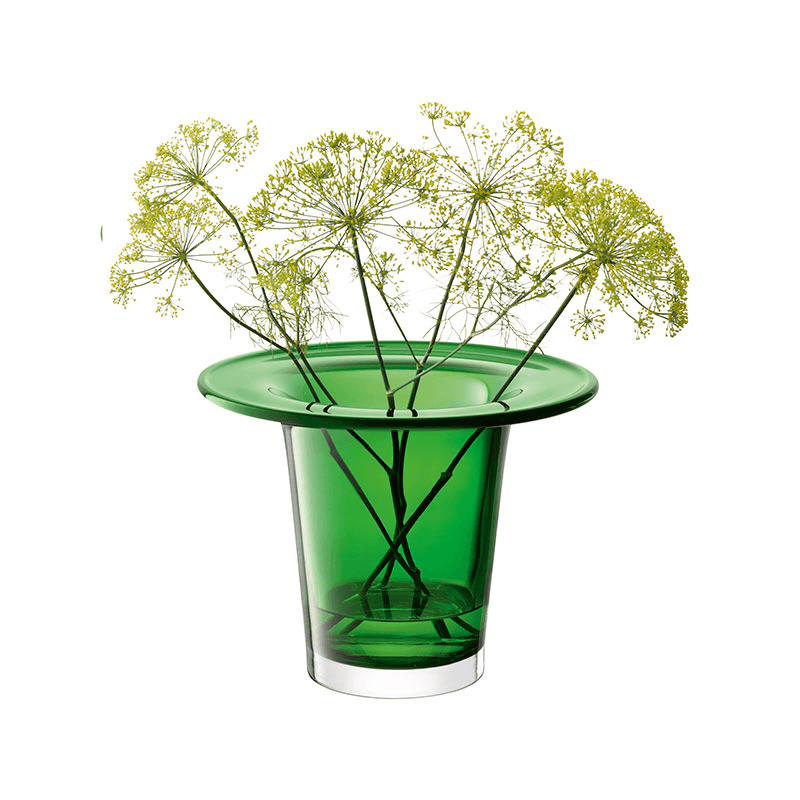 Victoria Vase/Lantern, H19cm, Fern Green