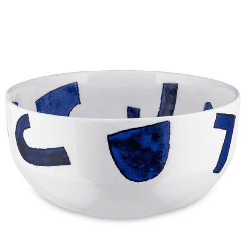 Image showing the Itsumo Yunoki Salad Bowl, D25cm, Blue product.