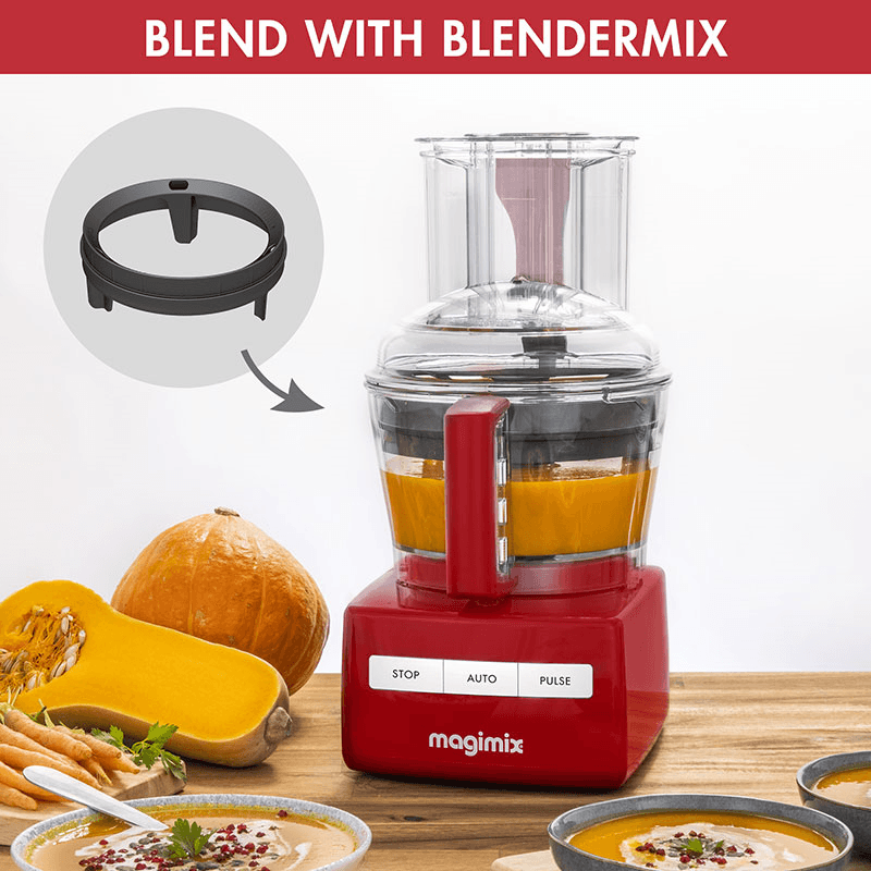 5200 XL Food Processor 18585, 3.6L, Red