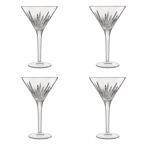Image showing the Mixology Set of 4 Martini Glasses, 215ml, Clear product.