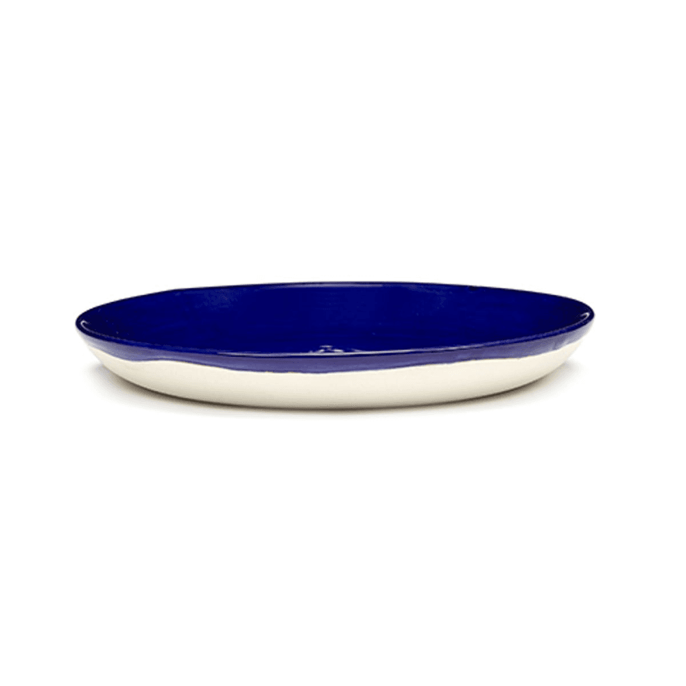 Ottolenghi, Set of 4 Extra Small Plates, Blue and White, Blue