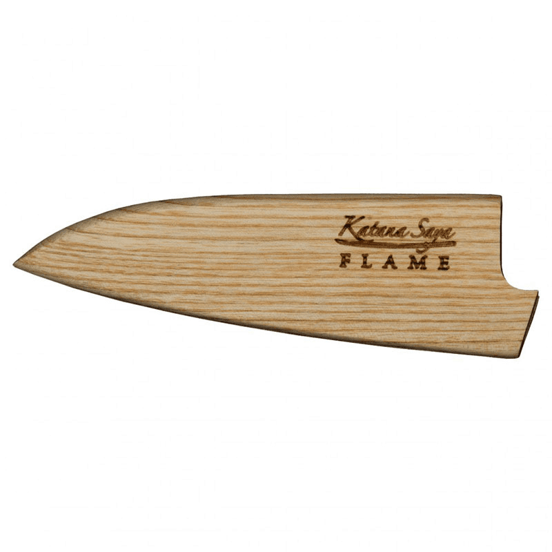 Flame Paring Knife, 9cm, Olive Wood