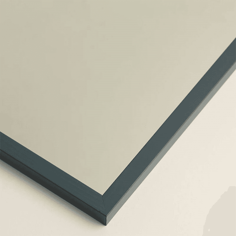 Mirror, 50cm, Petrol Blue