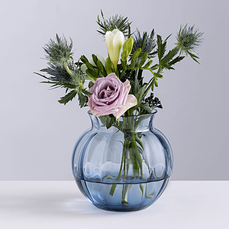 Florabundance Anemone Vase, H12.5cm, Ink
