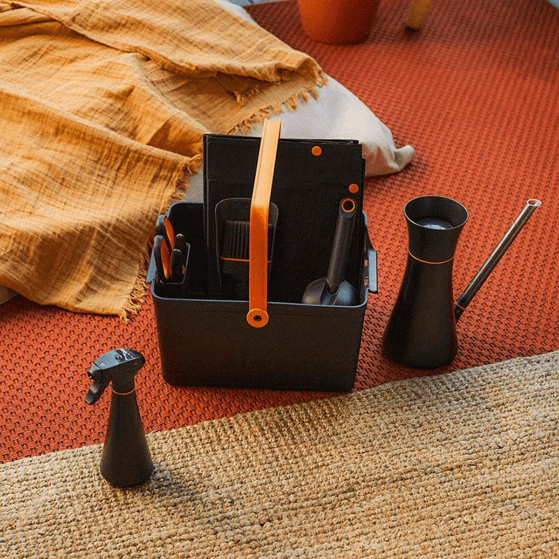 Urban Gardening Watering Can, H30.6 x L13.7 x W13.3cm, Black
