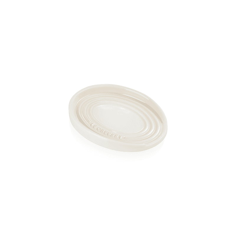 Oval Spoon Rest, Meringue