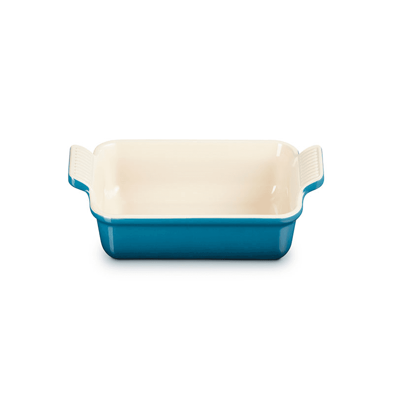 Stoneware Rectangular dish, 1.1L, Deep Teal