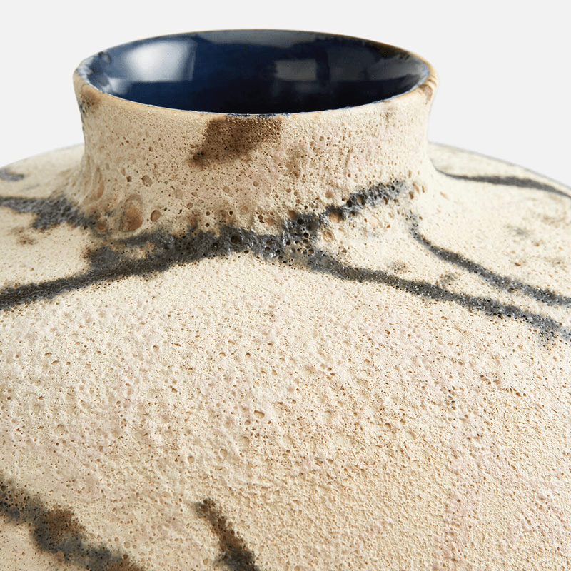 Amelia Vase, H23 x D27cm, Cream