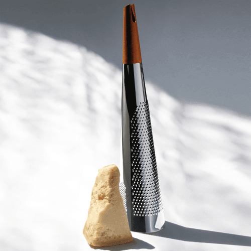 Image showing the Todo by Richard Sapper Cheese grater, Stainless Steel And Wood product.
