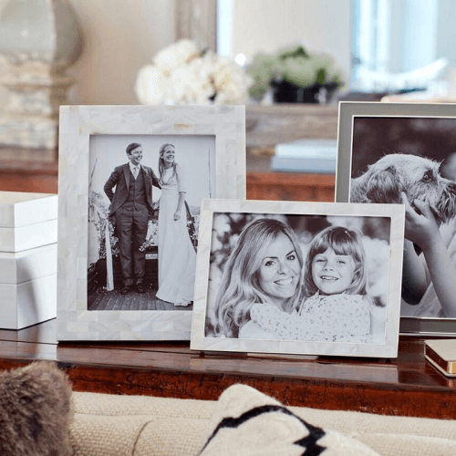 Image showing the Fresh Water Photo Frame, 8 x 10", Mother of Pearl product.