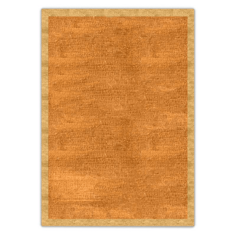 Kilim Border Rug, 140 x 200 cm, Caramel & Sand