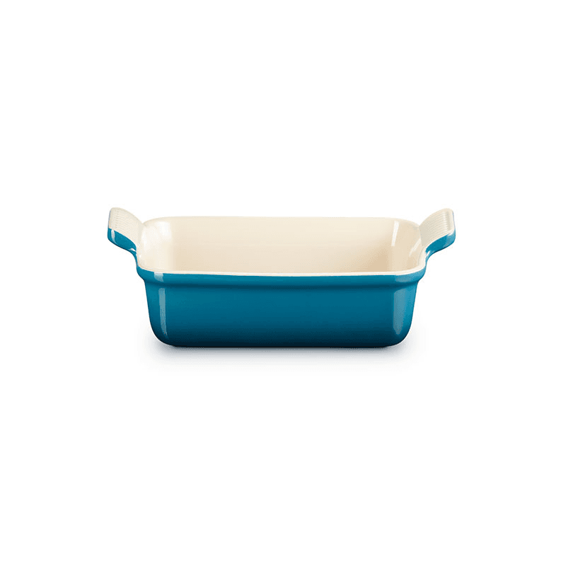 Stoneware Rectangular dish, 1.1L, Deep Teal