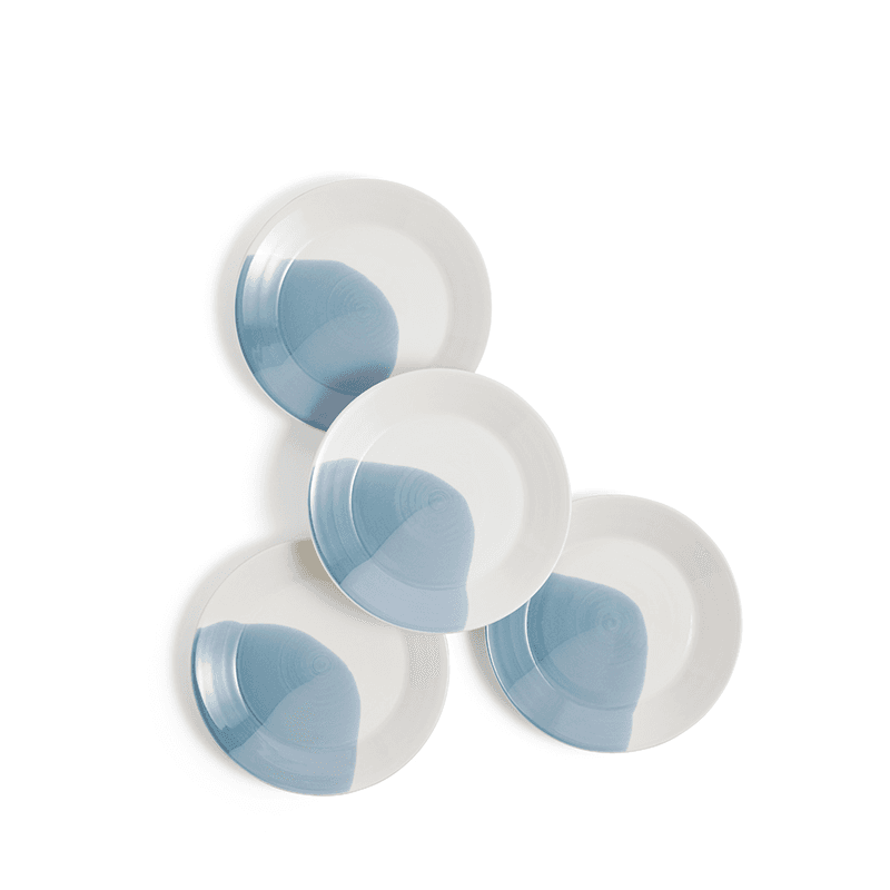 Signature 1815 Set of 4 Plates, D24cm, Blue