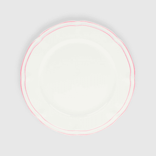 Image showing the Provence Set of 4 Dinner Plates, D26cm, Pink product.