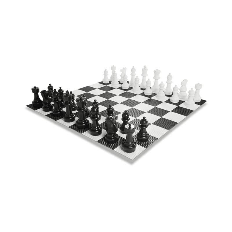 Garden Chess Pieces with Board
