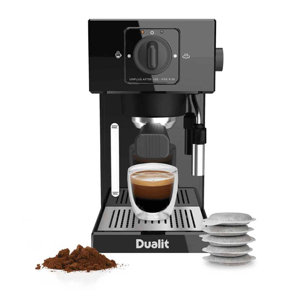Espresso Coffee Machine, Black