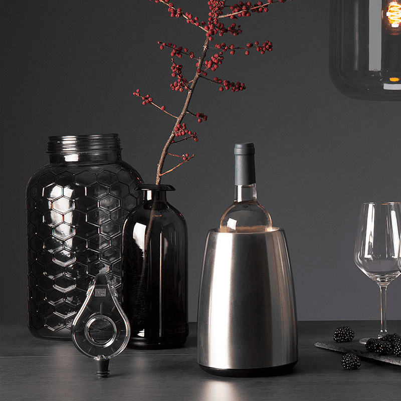 Active Wine Cooler Elegant, Stainless Steel