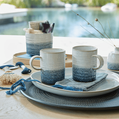 Image showing the Kiln Blue Mug, 370ml product.
