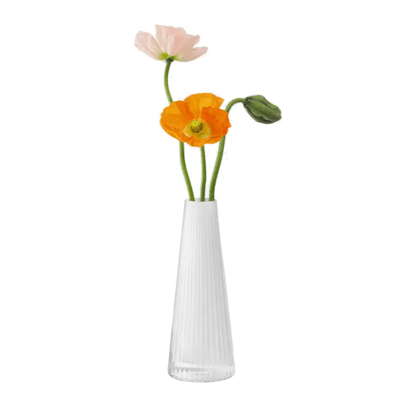 Beacon Candle Holder, H22cm, Chalk White