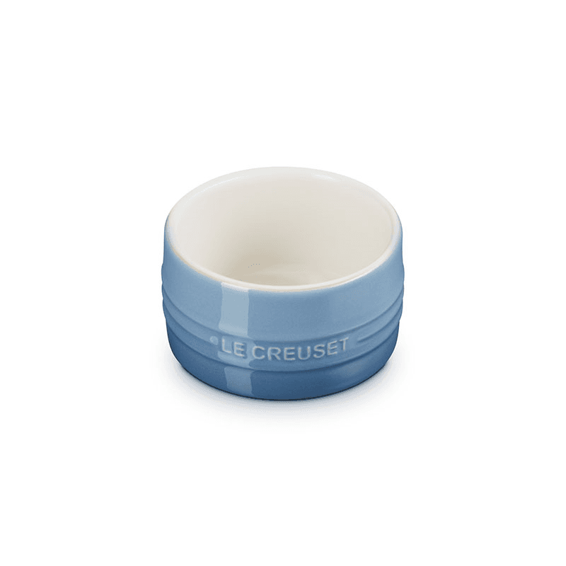 Stoneware Stackable Ramekins, 200ml, Chambray