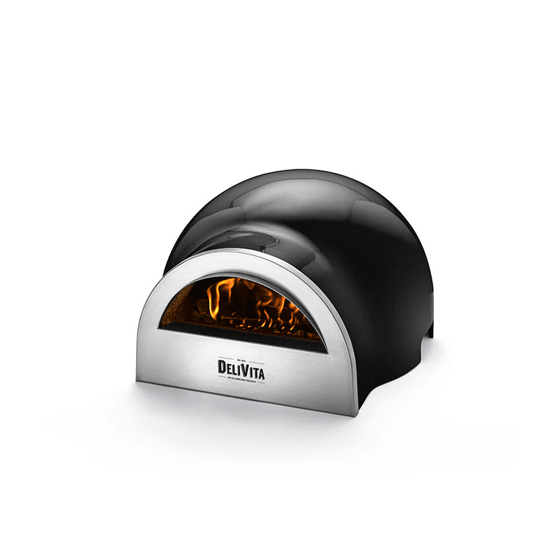Wood-Fired Pizza Oven, Very Black