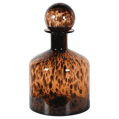 Image showing the Lidded Vase, H39cm, Tortoishell product.