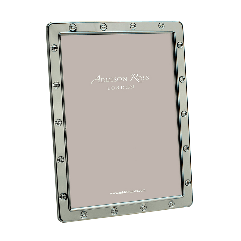 Locket Photo Frame, 5 x 7", Silver