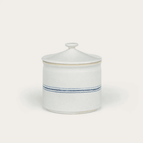 Image showing the Melbury Large Storage Jar, H21cm, Blue product.