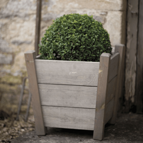 Image showing the Kingham Small planter, 50cm, Spruce product.