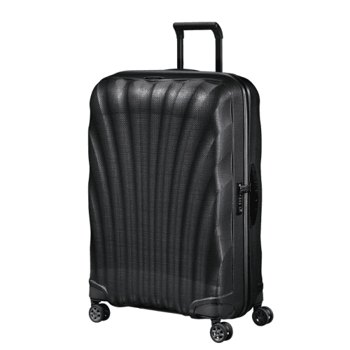 Image showing the C-Lite Spinner Suitcase, H75 x L51 x W31cm, Black product.