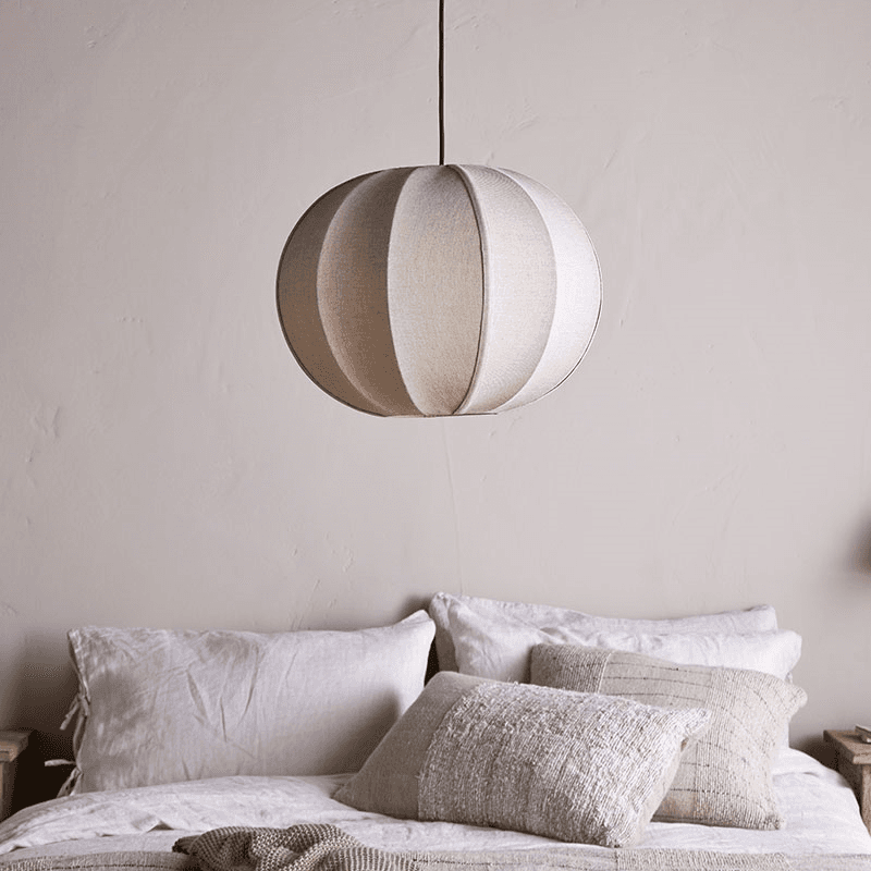 Orisa Linen Lampshade, H32cm, Off White