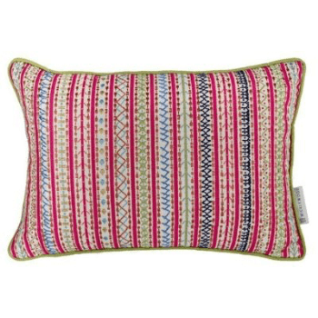 Image showing the Cushion, Capri, Pink, 50cm x 35cm product.