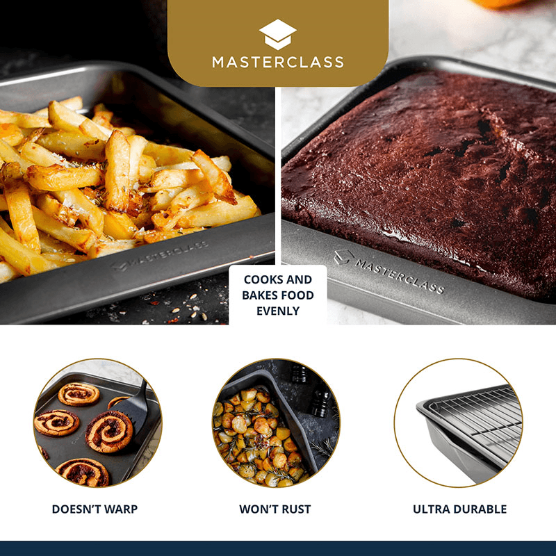 Smart Space 7 piece bakeware set, Non-Stick