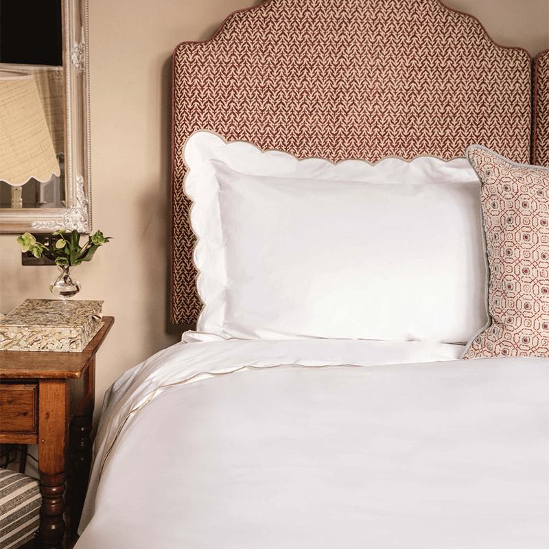 Annabelle Duvet Cover, Double, Taupe