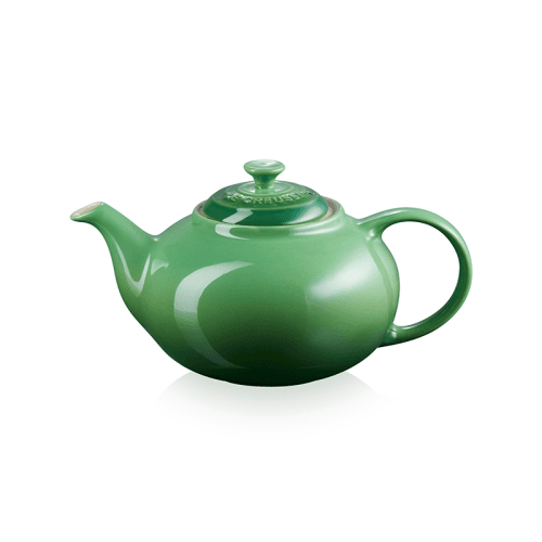 Image showing the Stoneware Classic Teapot, 1.3L, Bamboo Green product.