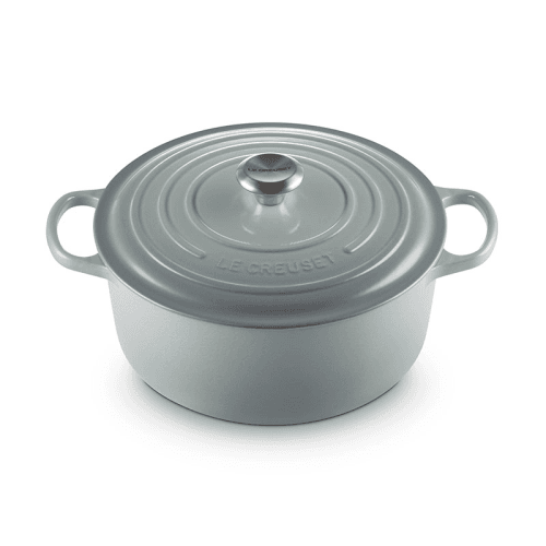 Image showing the Cast Iron Round Casserole, 28cm, Sea Salt product.