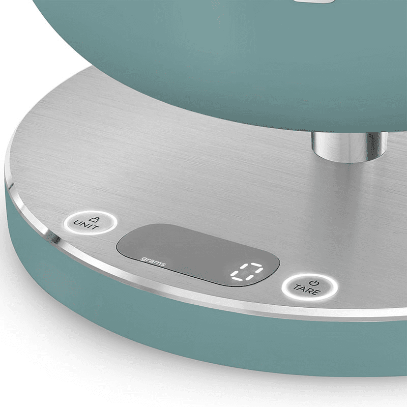 Digital Kitchen Scales, 5kg, Matte Emerald Green