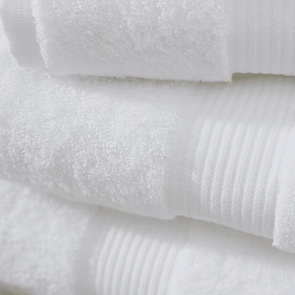 Egyptian Cotton Bath towel, 70 x 125cm, White