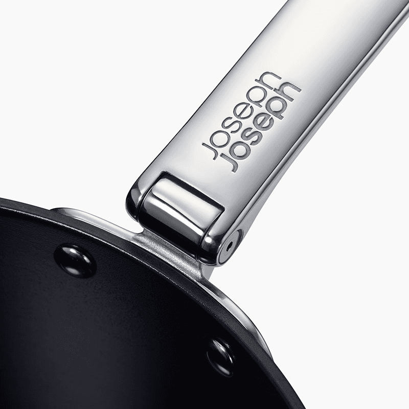 Space Folding Saucepan & Lid, 23cm, Midnight Blue
