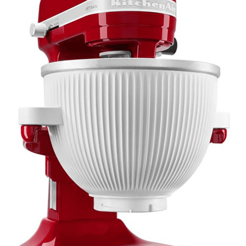 Ice Cream Maker Attachment, White