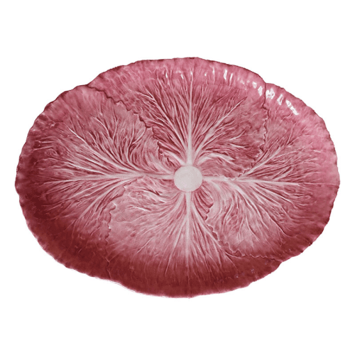 Image showing the Radicchio Oval Platter, 40cm, Pink product.