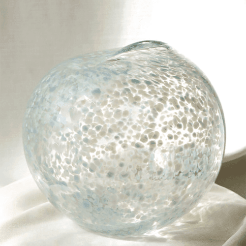 Image showing the Large Dewdrop Vase, D26cm, Lichen product.